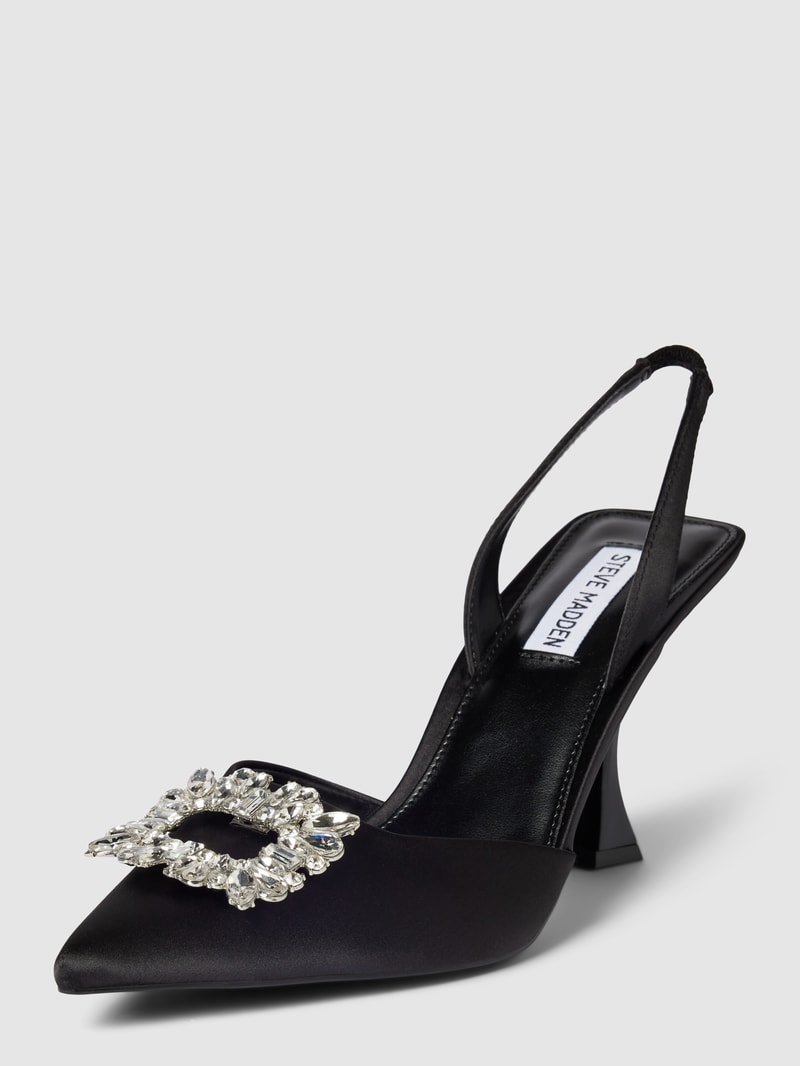 Pumps mit Ziersteinbesatz Modell 'NEALA' in black