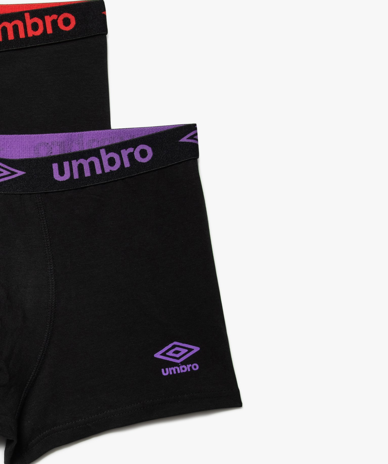 Boxer homme unis (lot de 2) - Umbro noir | GEMO