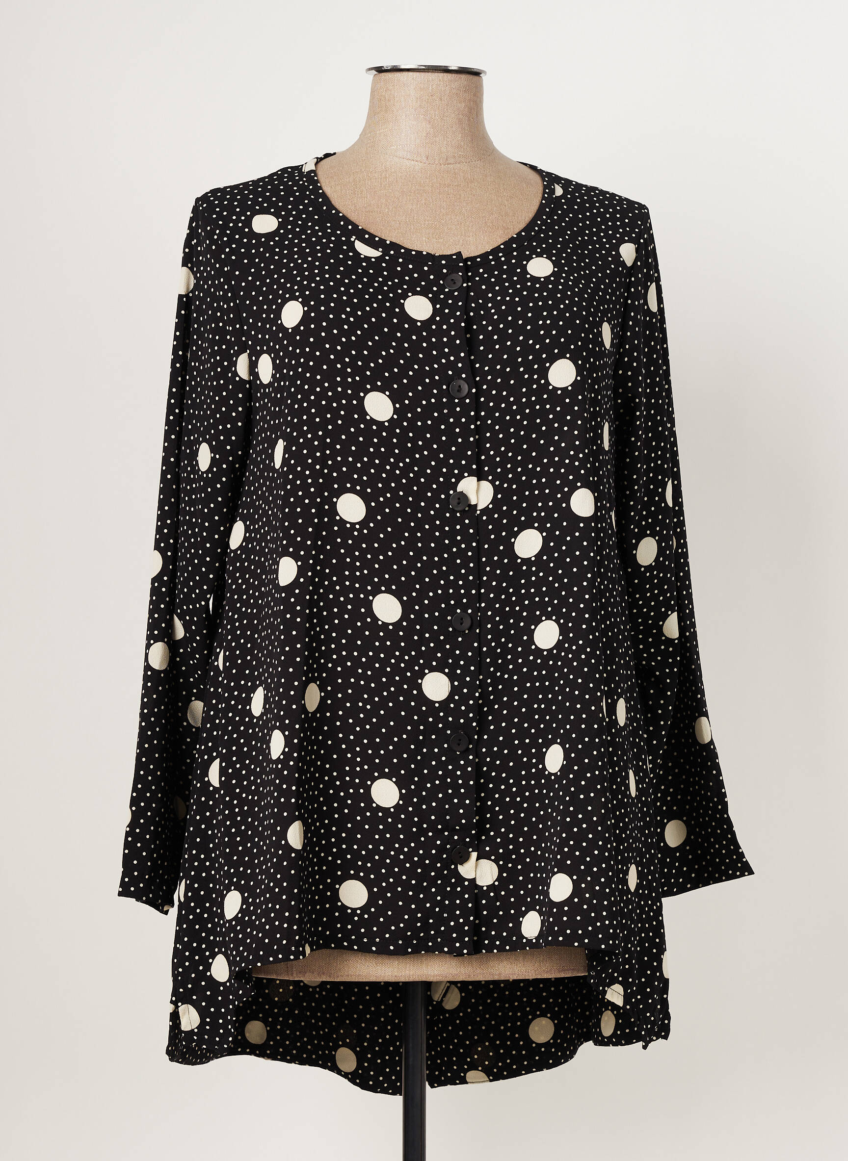 G Oze Tuniquemanchelongue Femme couleur noir