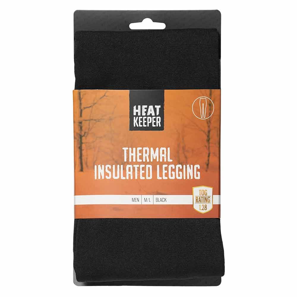 Heat Keeper Basic schwarze Herren Thermo Leggings