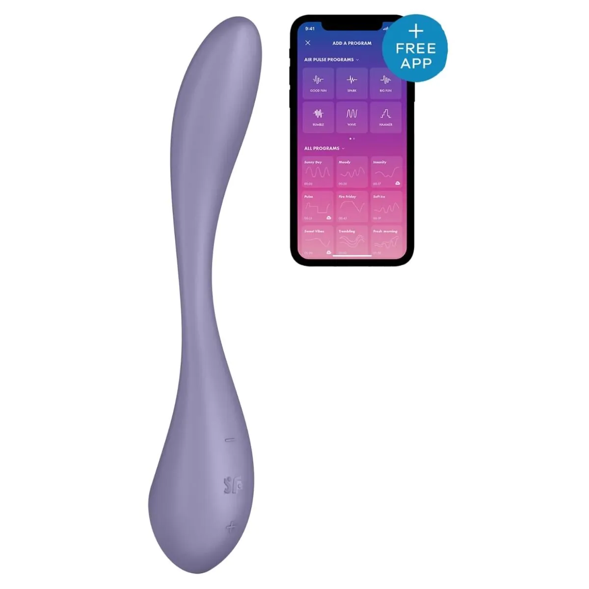 Satisfyer G-Spot Flex 5+ Lilla Massager