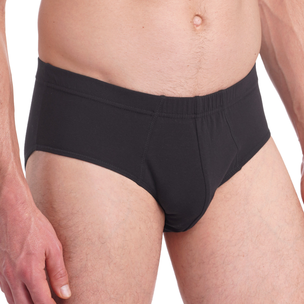 Herren Slip unifarben