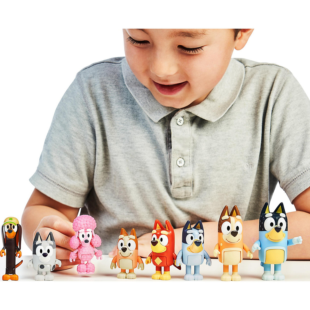 BLUEY Figuren 4er pack -Freunde
