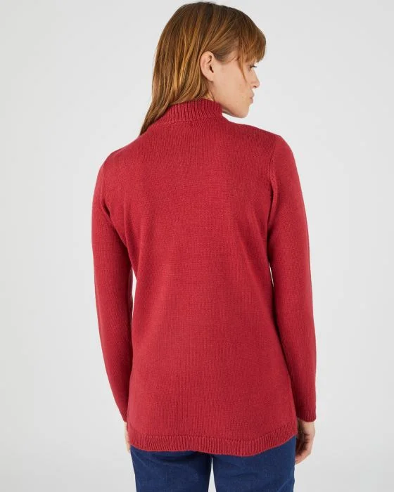 Pull col camionneur zippé