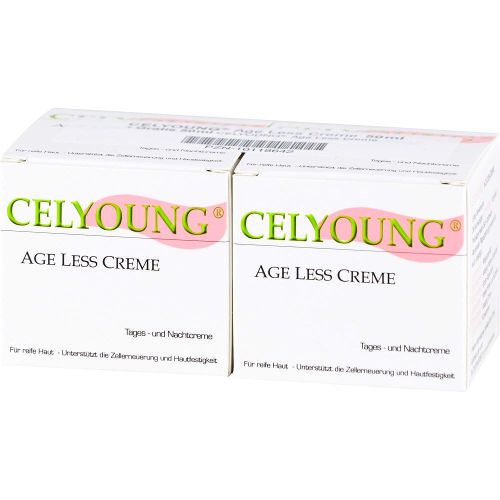 CELYOUNG age less Creme plus eine Gratis