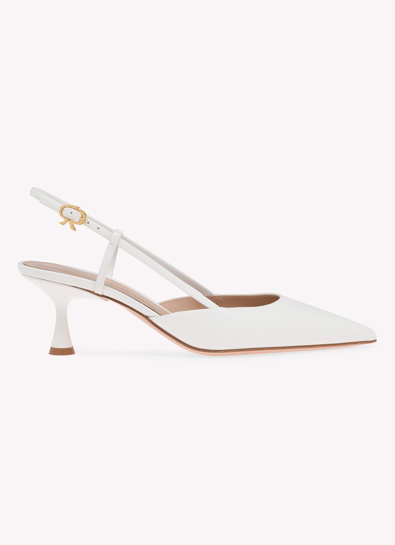 Gianvito Rossi Ascent 55 teļādas slingback apavi