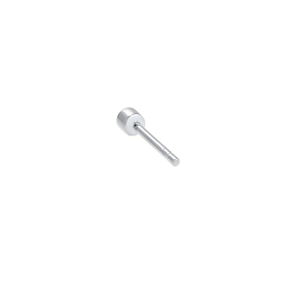 Elli Elli Boucles d'Oreilles Femmes clous d'oreilles Basique Rond pièce unique avec cr Bijoux