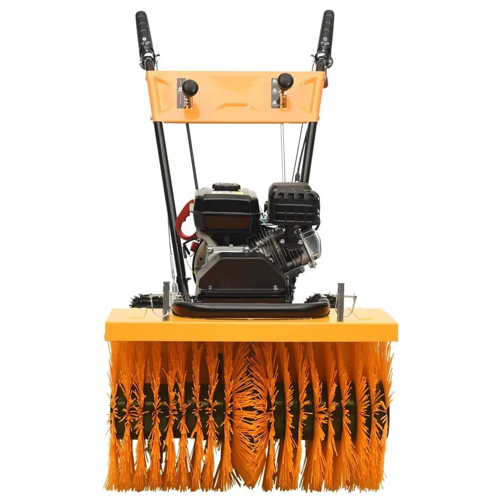 vidaXL Kehrmaschine 2-in-1 Schneefräse und Kehrmaschine Benzinbetrieben 6,5PS