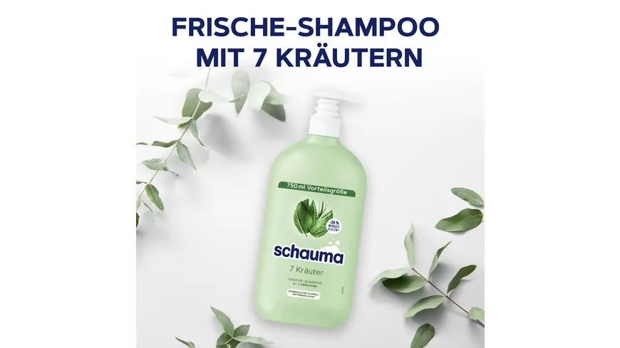 SCHAUMA Shampoo 7 Kräuter 750 ml