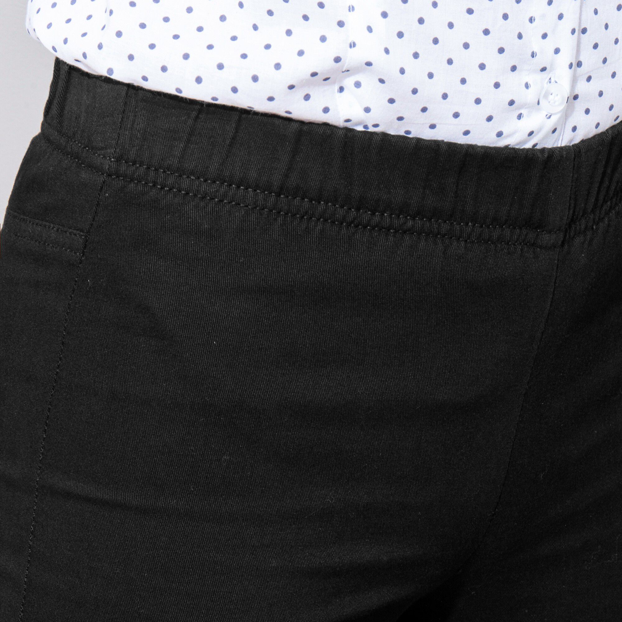Pantalon sculptant effet ventre plat taille élastiquée
