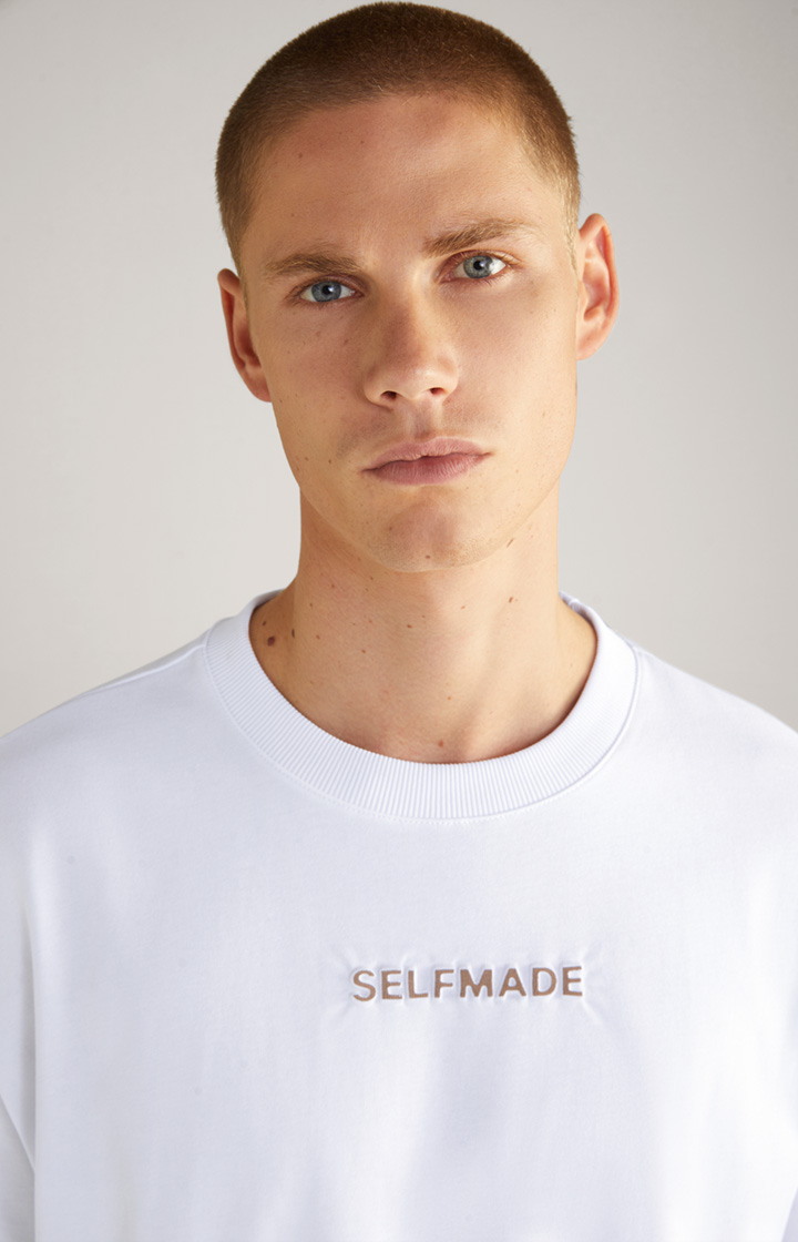 Unisex-T-Shirt in Weiß