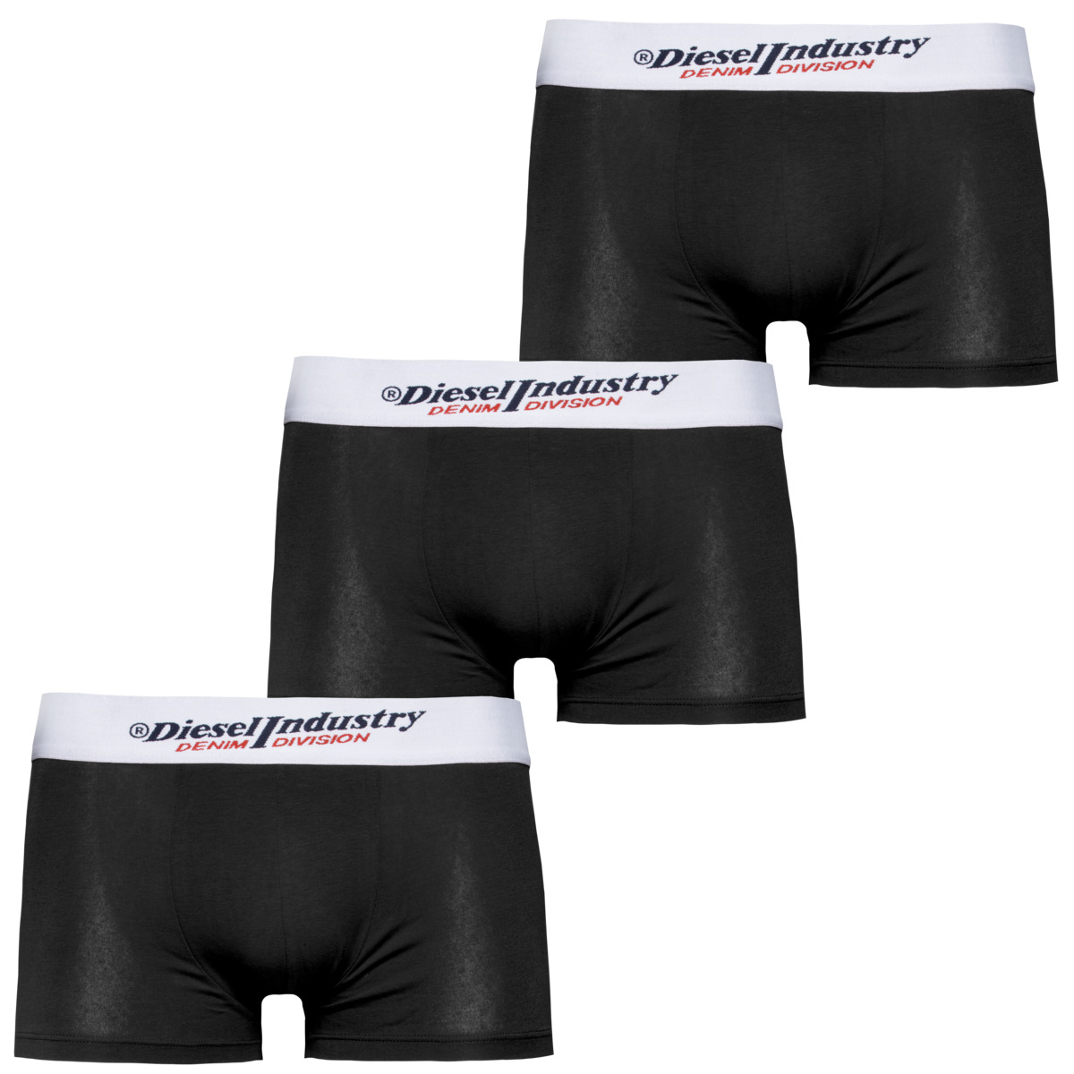 Diesel UMBX-DAMIEN 3er Pack Boxershorts schwarz