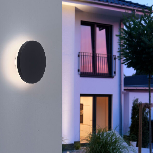 LED-Außenwandleuchte Puntua