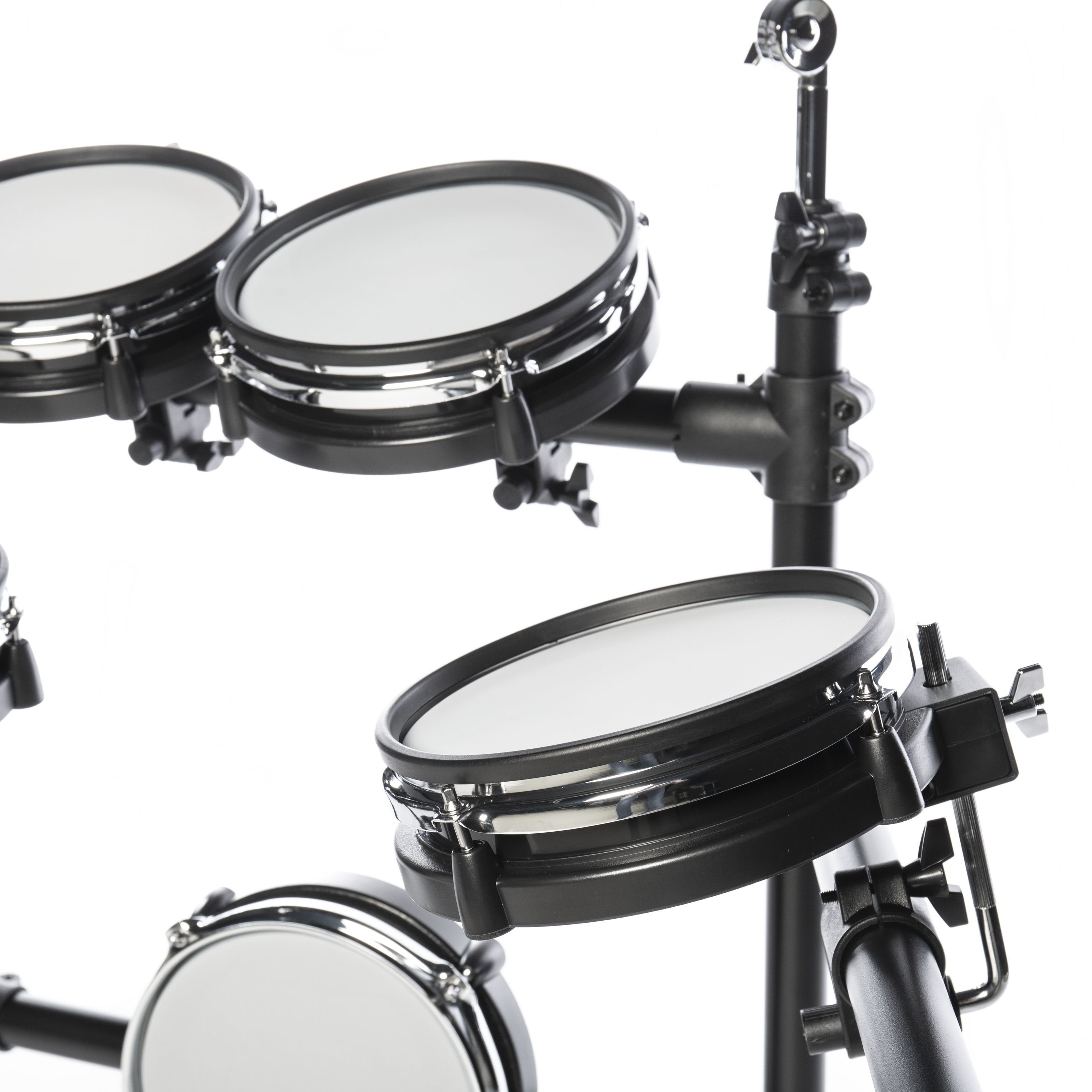 FAME E-Drum, DD-6600 E-Drum Set, Elektronisches Schlagzeug-Set mit 408 Sounds, Dua