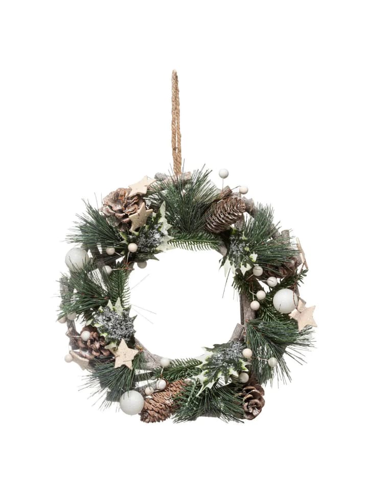 Atmosphera Créateur d'intérieur Weihnachtskranz in mehrfarben günstig kaufen onesize