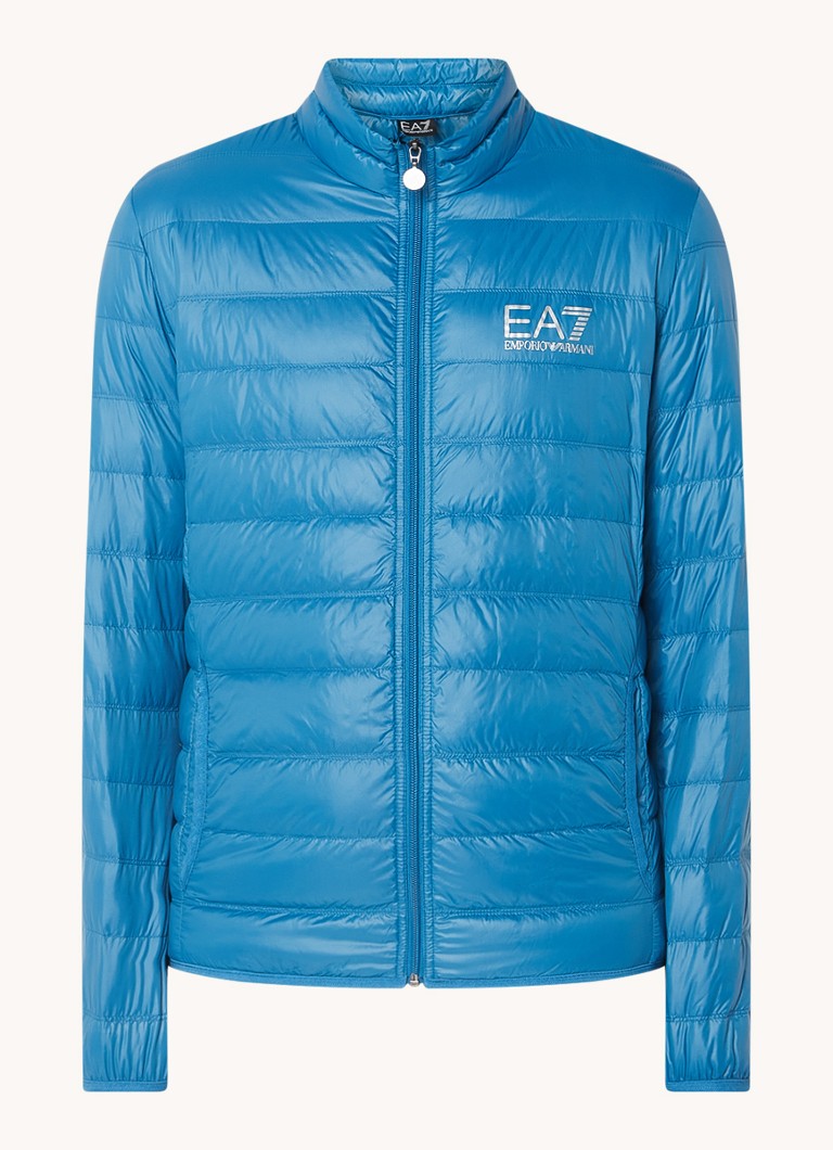 Jachetă matlasată cu puf Emporio Armani și logo