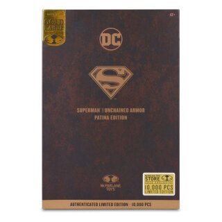 DC Multiverse Actionfigur - Superman Unchained Armor (Patina) (Gold Label)