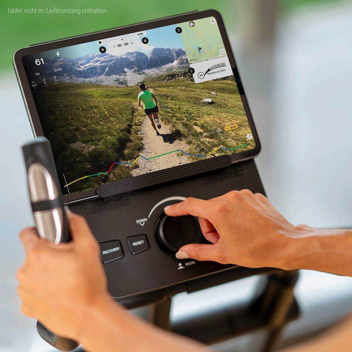 Hammer Crosstrainer SpeedMotion II, 3-fache Steigung, 24 Programme, Zwift & Kinomap