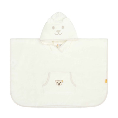 Bade Poncho, weiß