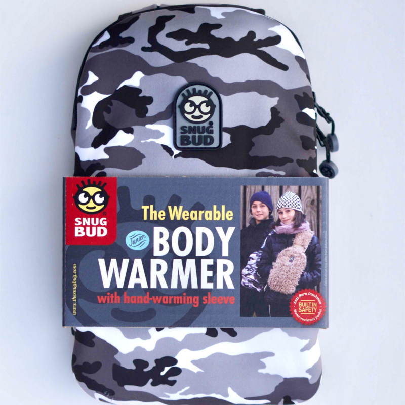 Snugbud Junior Urban Camo Körperwärmer-Wasserflasche