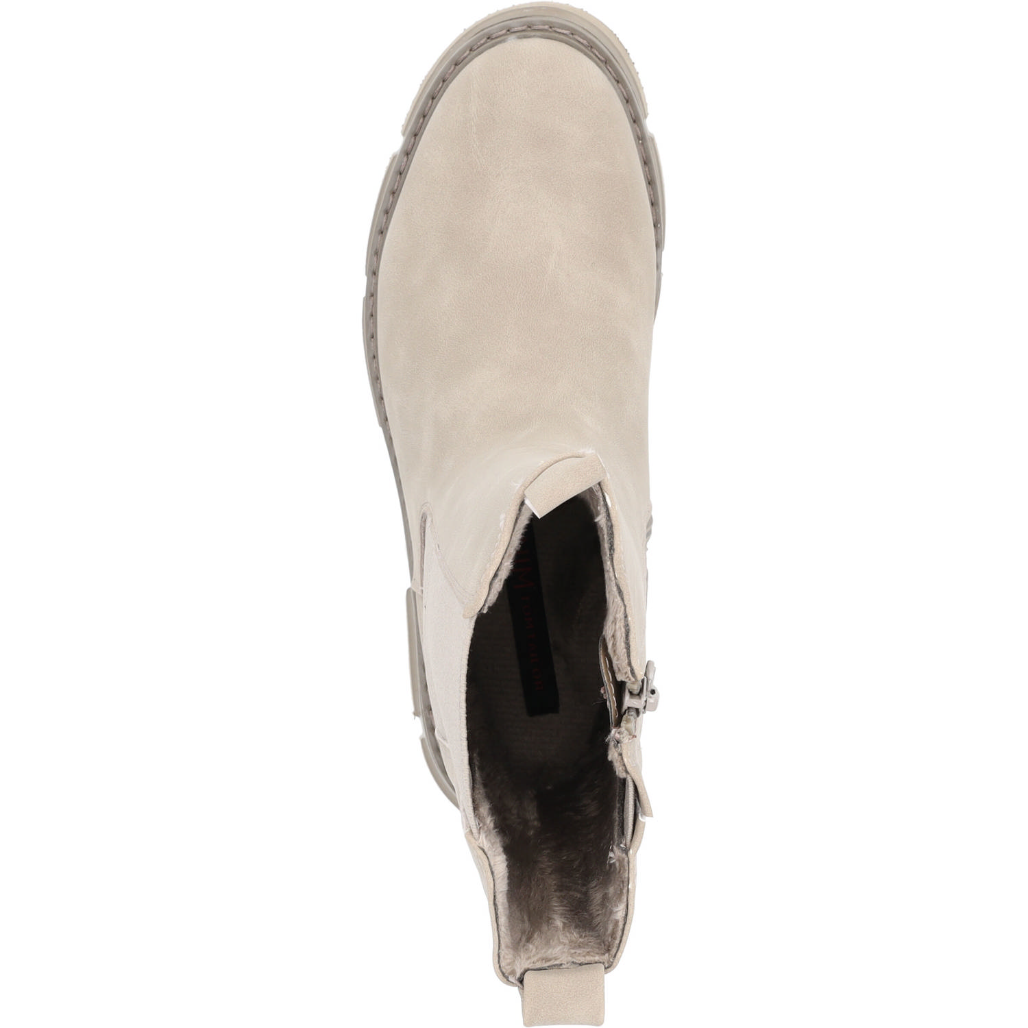 Tom Tailor 4296218, Chelsea Boots, Damen, Beige