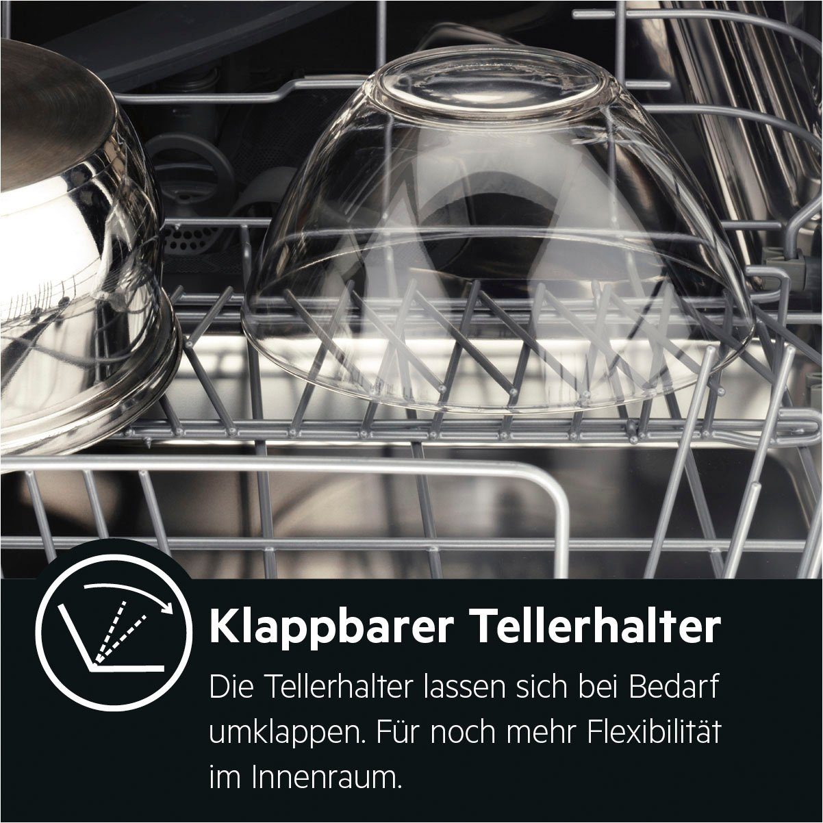 AEG teilintegrierbarer Geschirrspüler, FEE53628ZM
