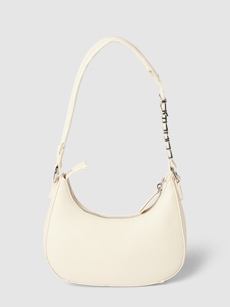 Handtasche mit Label-Detail Modell 'VANCOUVER' in offwhite