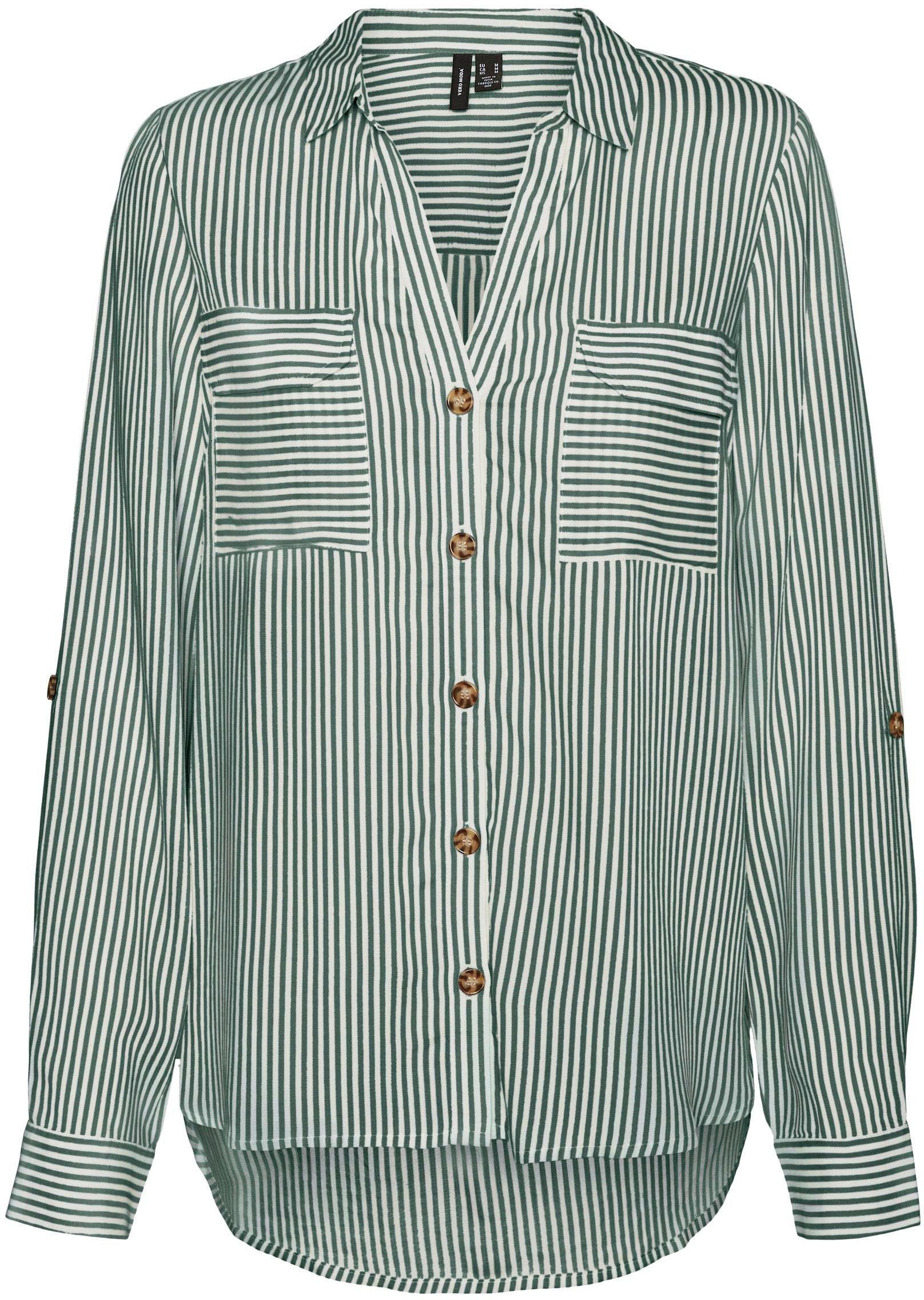 Vero Moda Hemdbluse VMBUMPY L/S SHIRT NEW WVN GA NOOS