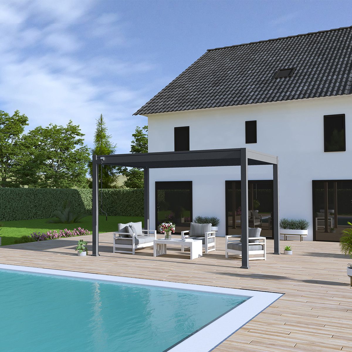 Novum ORION 300 x 400 cm Pergola