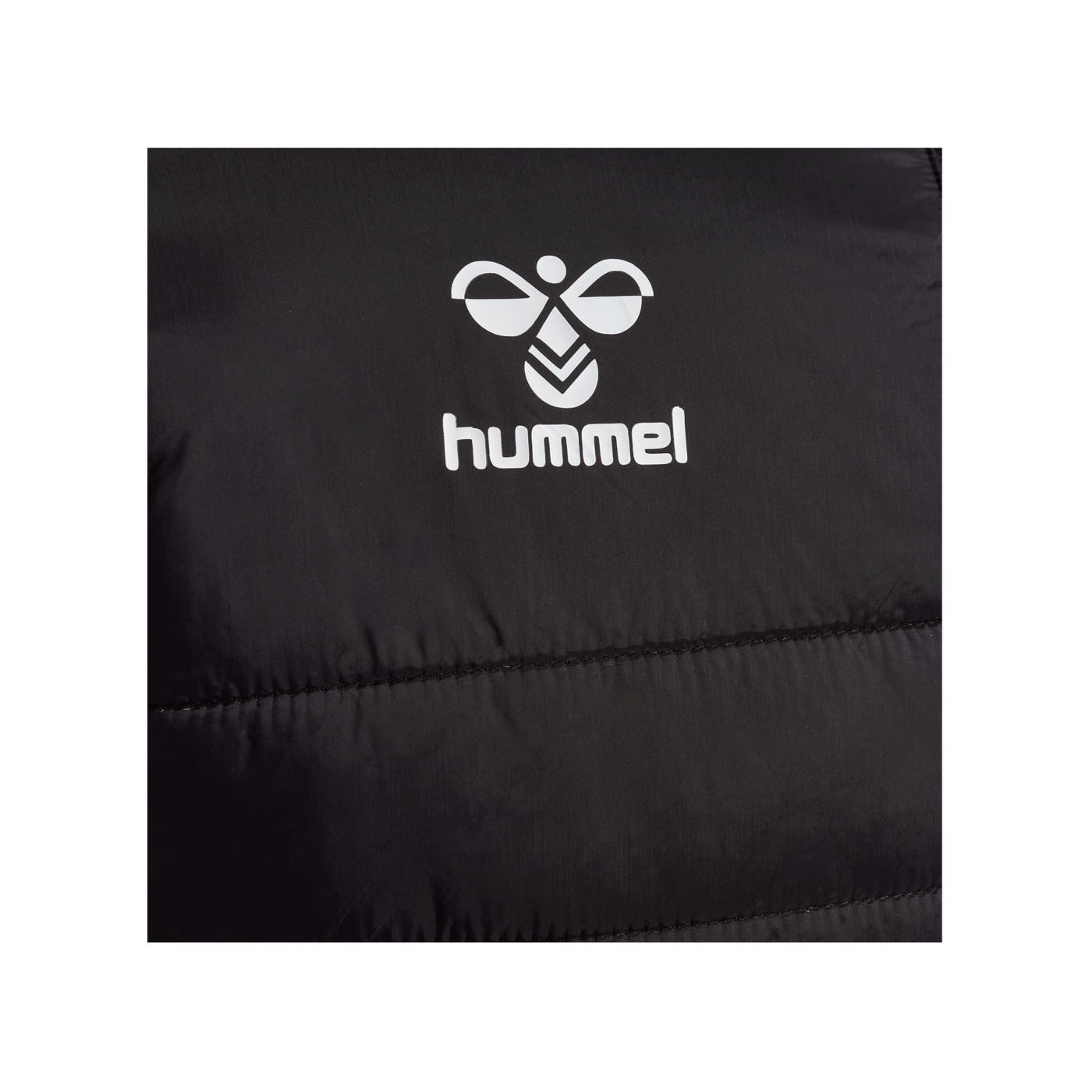 Hummel hmlGO Quilted Kapuzenjacke Schwarz F2001