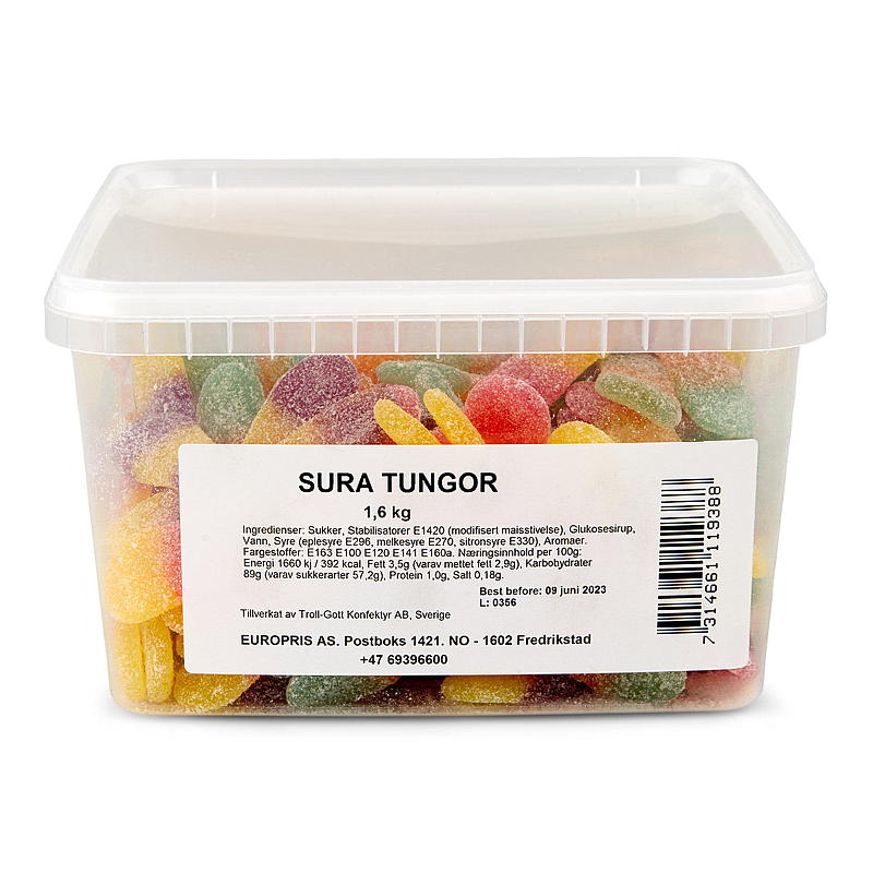 KnallGodt Sure tunger 1,6 kg