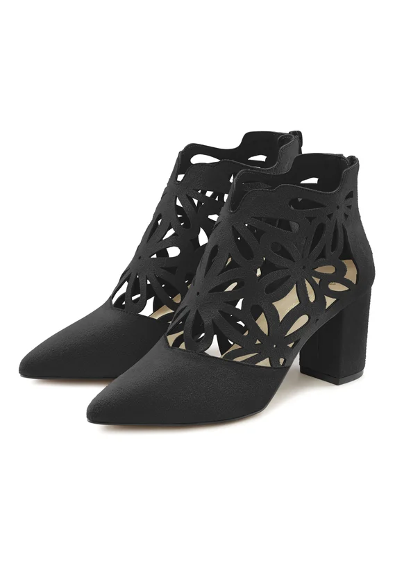 High-Heel-Stiefelette