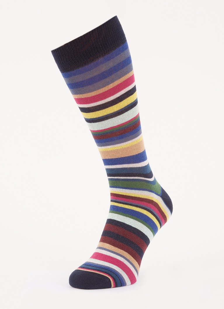 New Era Curtis socks with stripe print