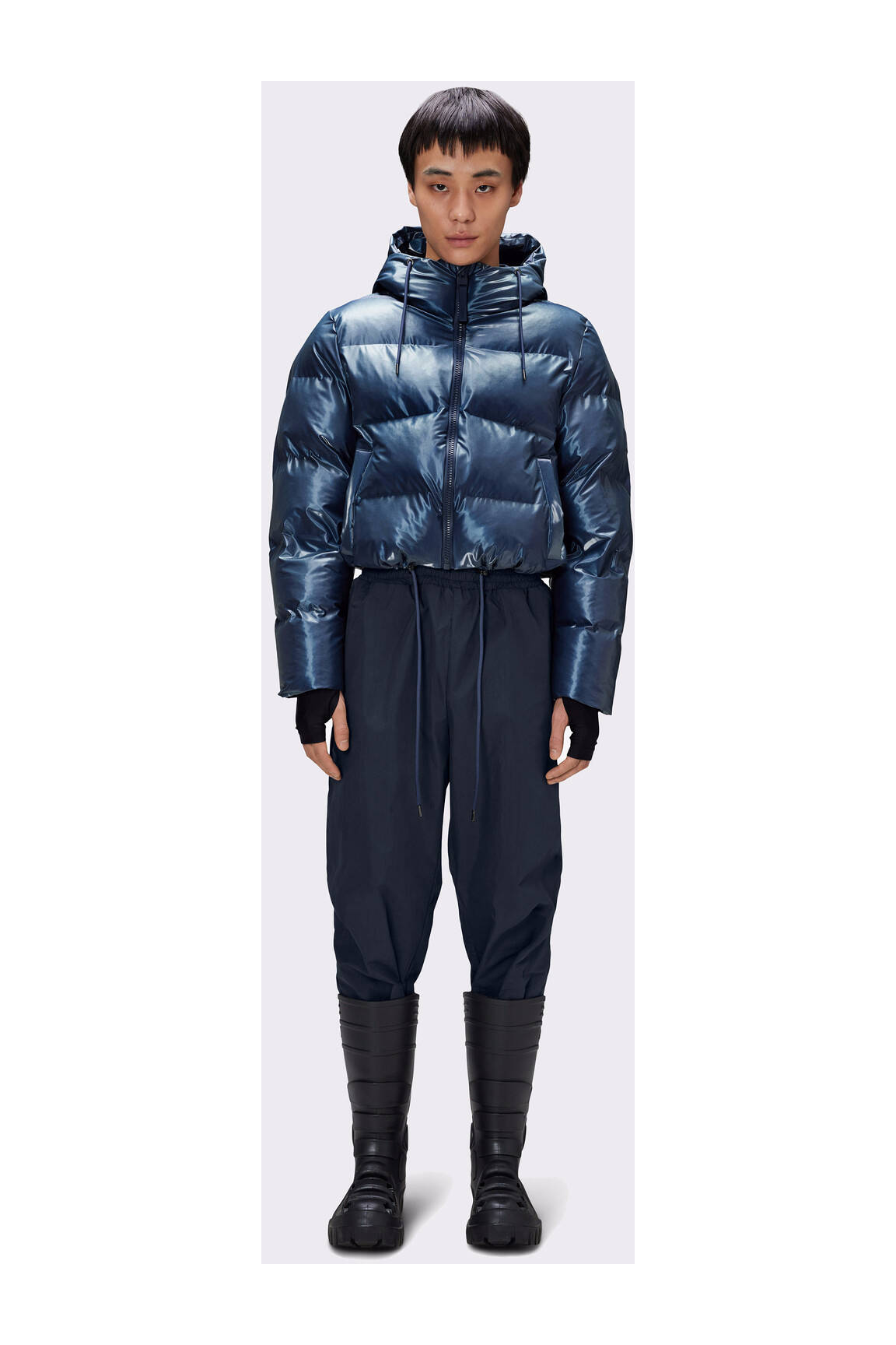 Rains Doudounes Unisexe couleur bleu