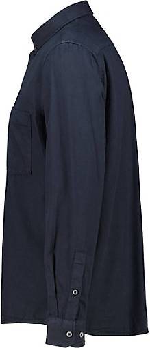 Marc O'Polo Herren Hemd Regular Fit Langarm