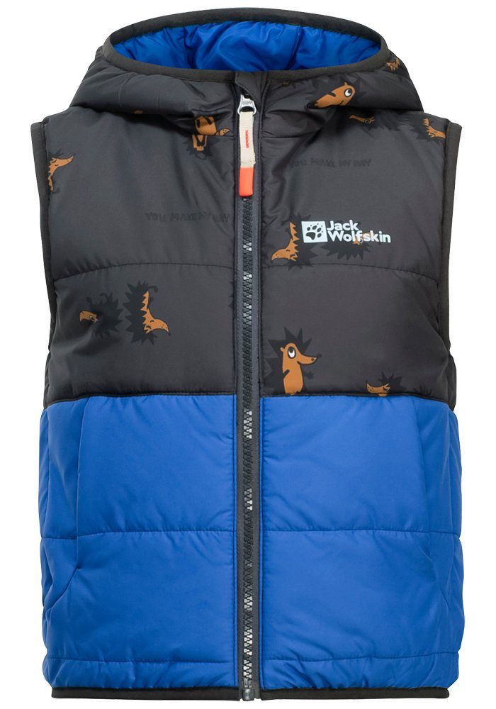 Jack Wolfskin Funktionsweste GLEELY INS HOODED VEST K