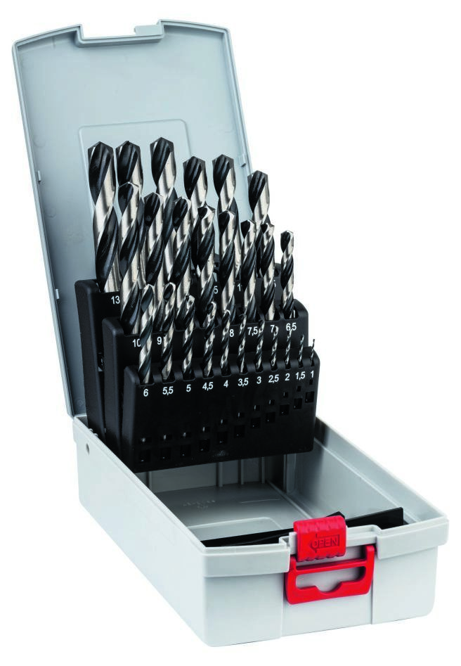 Bosch Blue Accessories 2608577352 HSS-spiralborr PointTeQ 25-delars ProBox