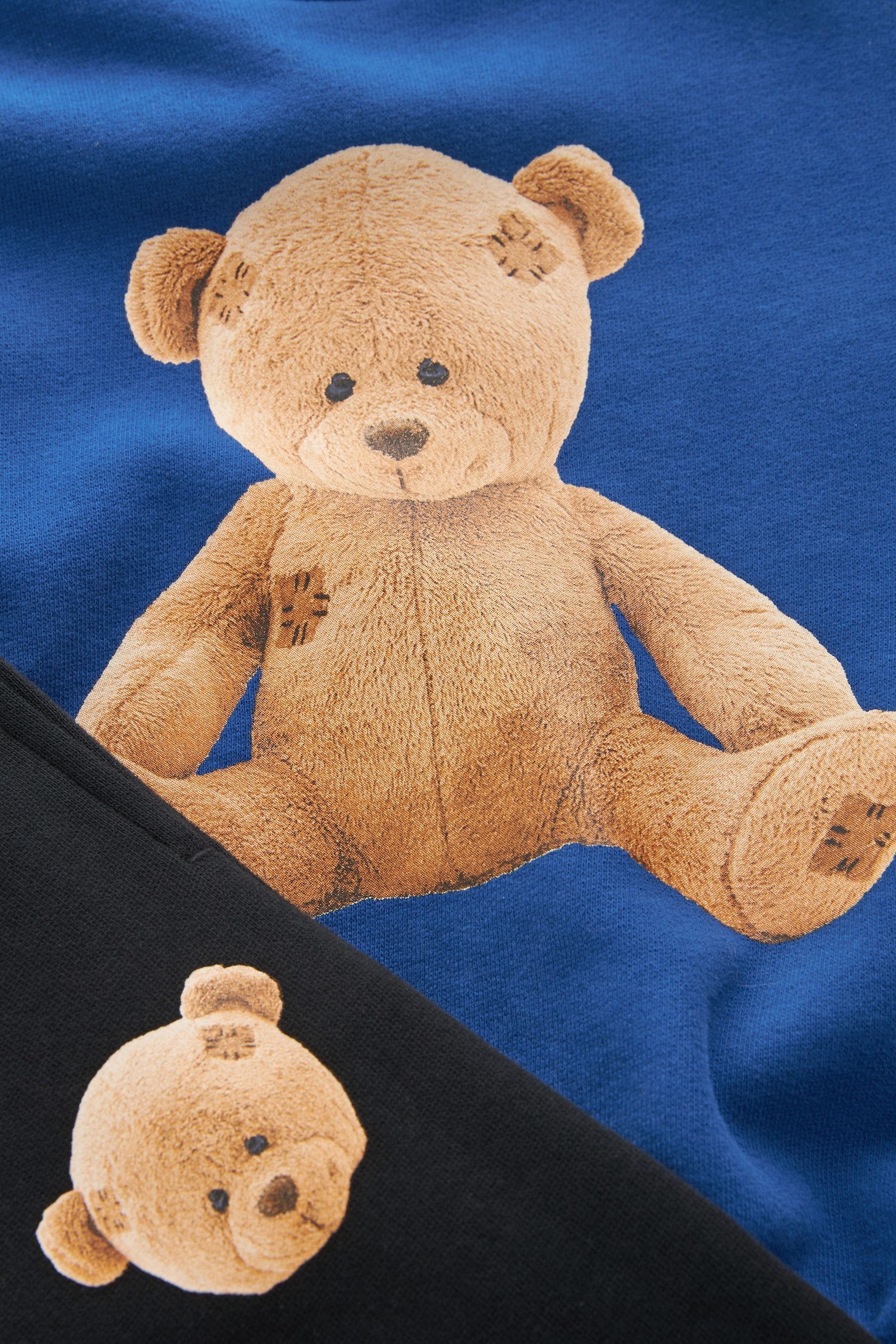 Next Sweatanzug Sweatshirt mit Motiv und Jogginghose im Set (2-tlg)