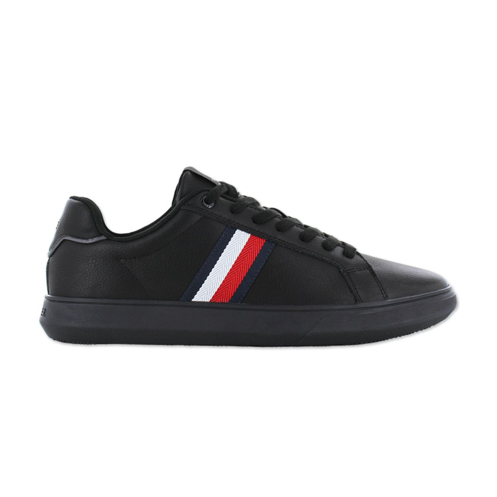 Tommy Hilfiger CORPORATE LEATHER CUP ST FM0FM04732BDS / schwarz