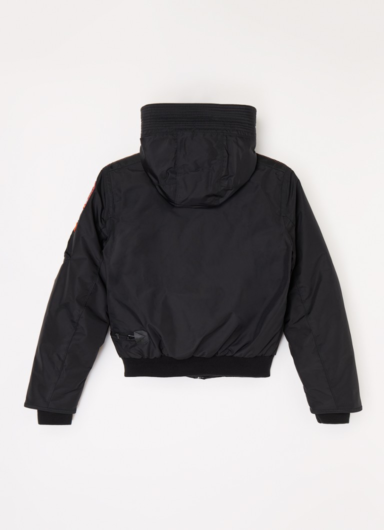 Jachetă bomber căptușită Parajumpers Gobi cu glugă