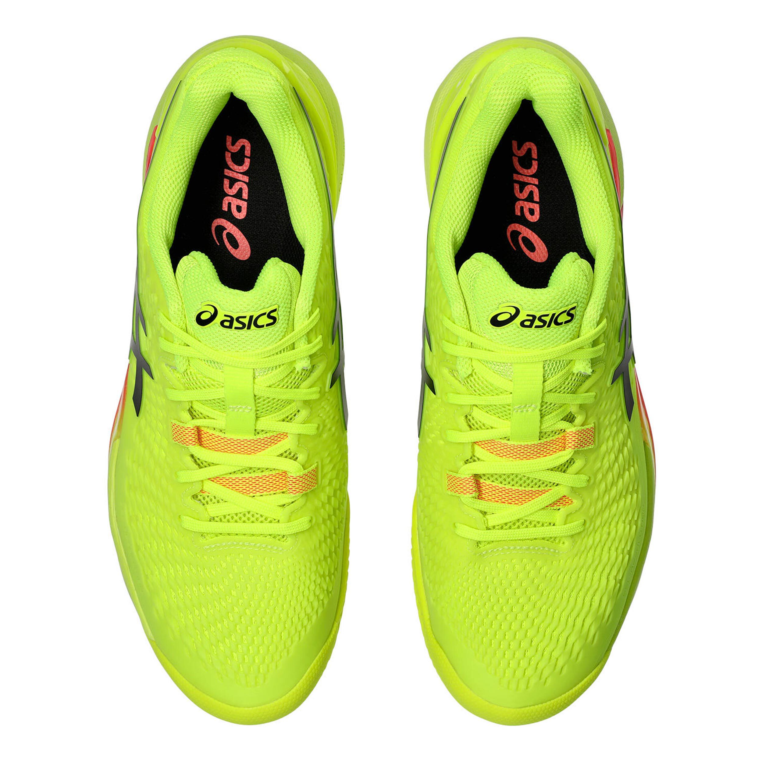 Gel-Resolution 9 Clay Sandplatzschuh Herren - Gelb, Schwarz