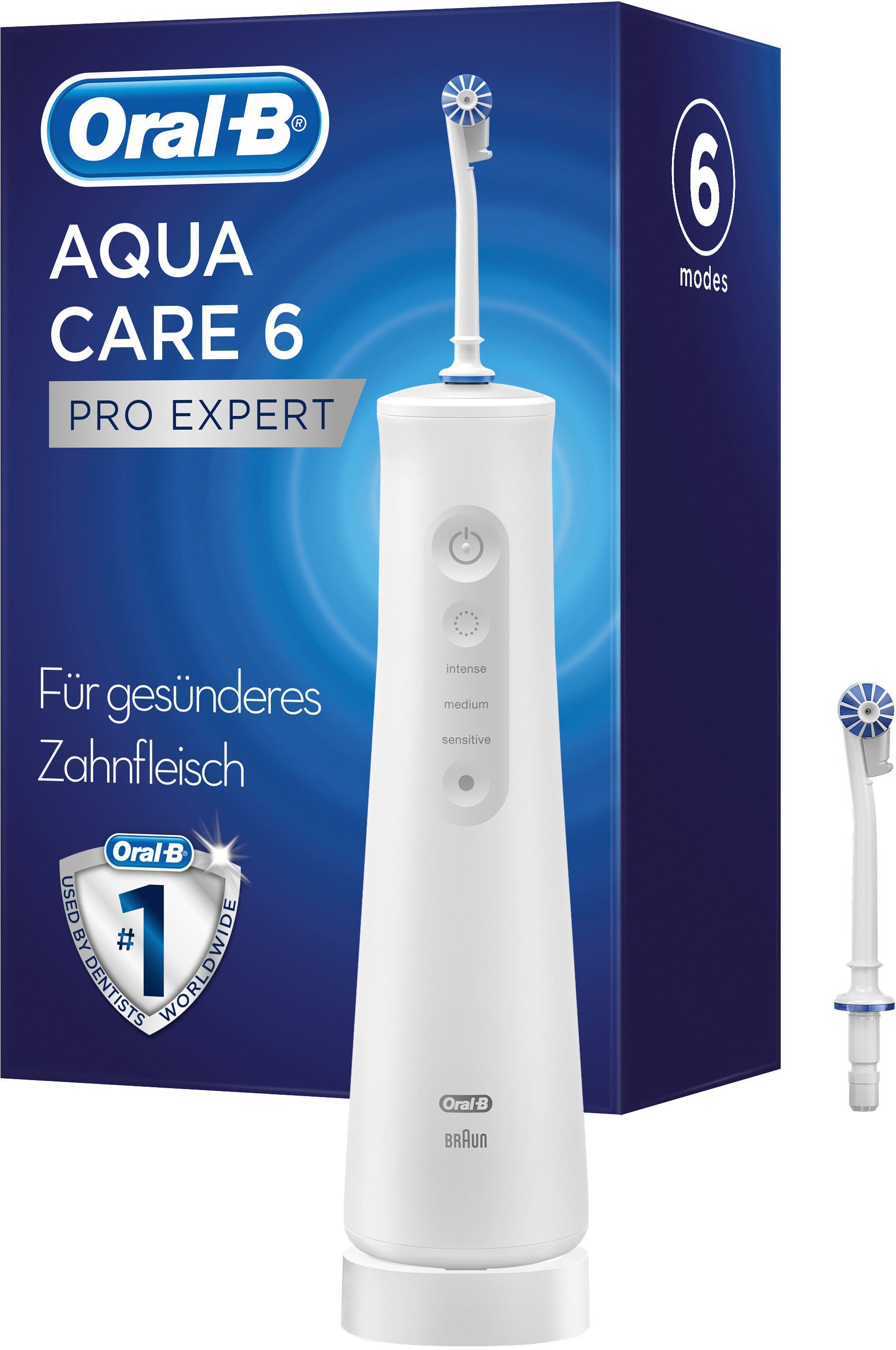 Oral-B Munddusche AquaCare 6 Pro-Expert, Aufsätze: 2 St.