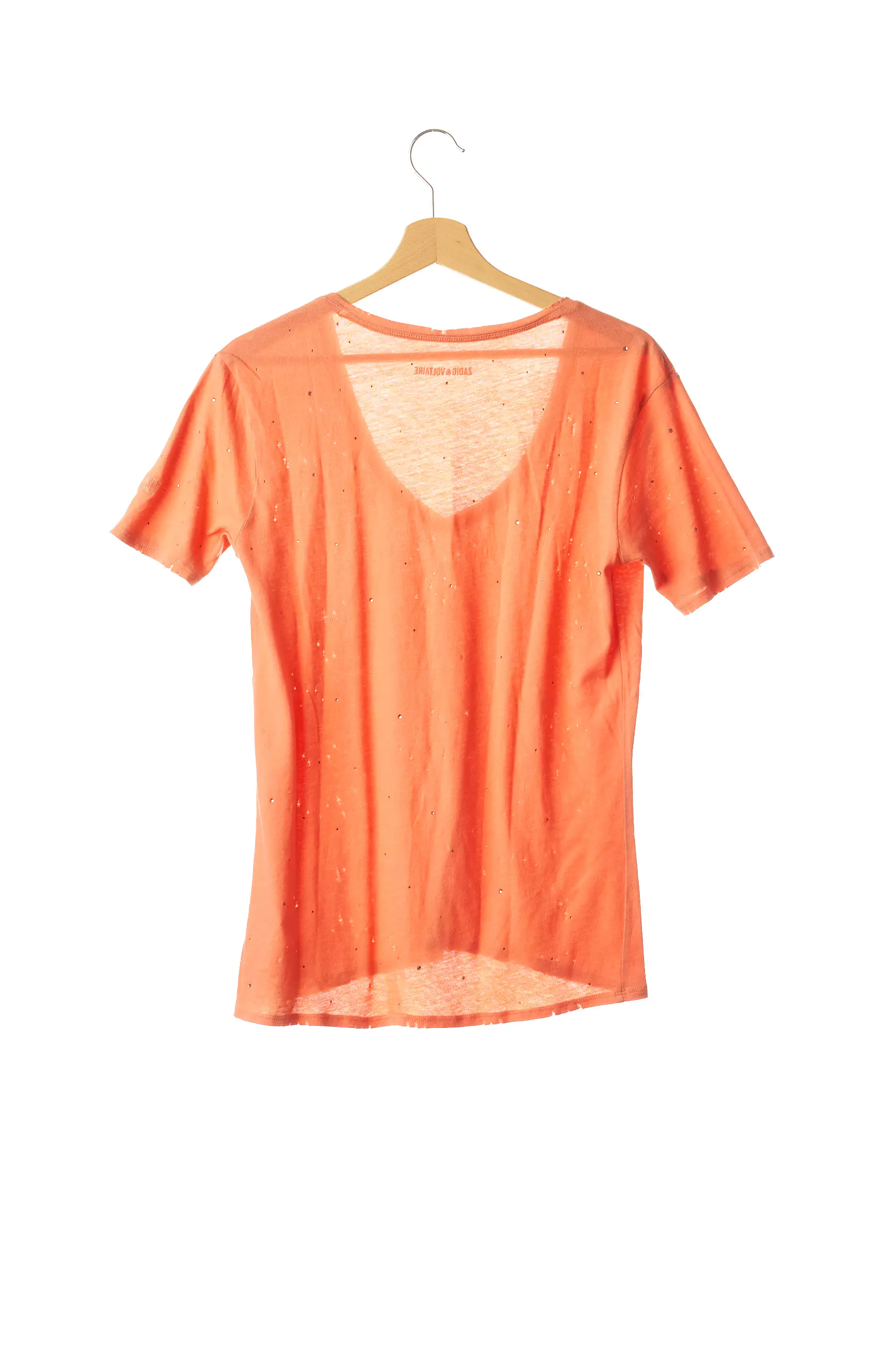 Zadig Voltaire Tshirts Femme couleur orange