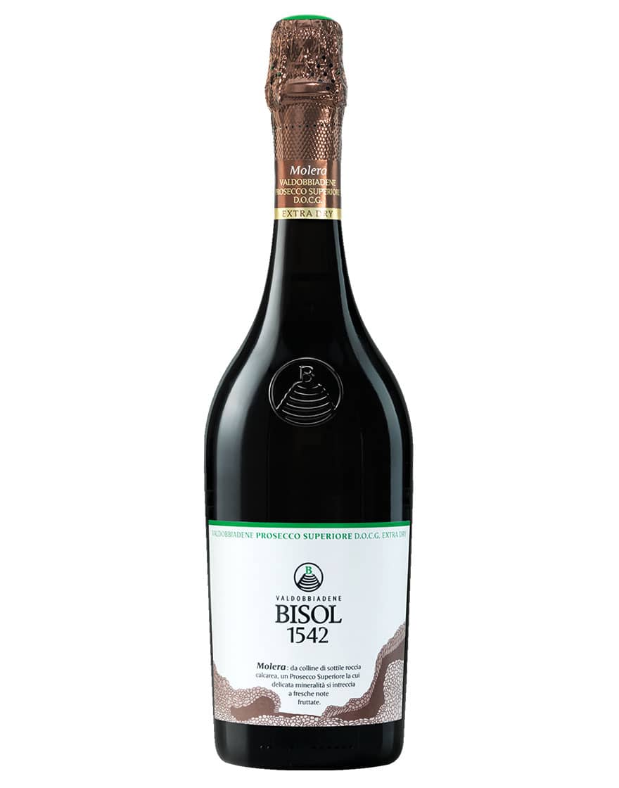 Valdobbiadene Prosecco Superiore DOCG Extra Dry Molera 2022 Bisol 0,75 ℓ