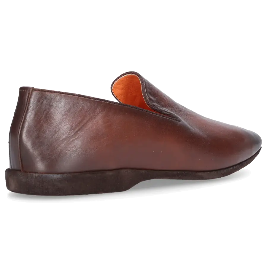 Santoni - Hausschuhe A1908 Kalbsleder - braun
