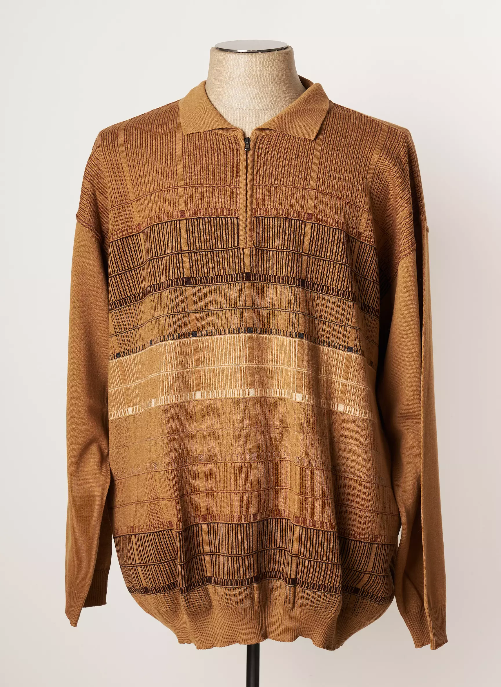 Enzo Lorenzo Pulls Homme couleur marron