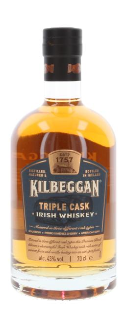 Kilbeggan Triple Cask 0,7 l·43 % vol