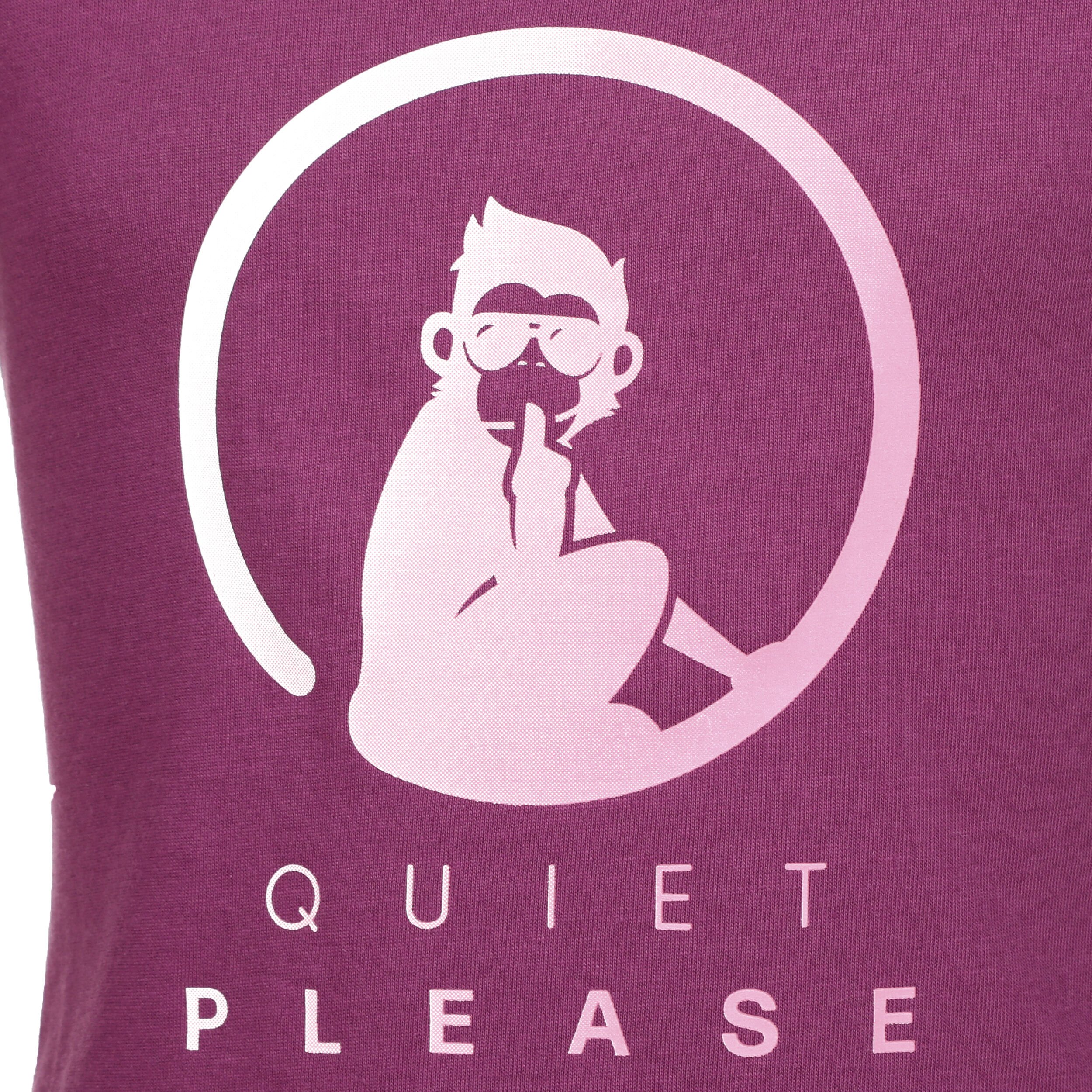 Baseline Logo T-Shirt Mädchen - Berry, Pink