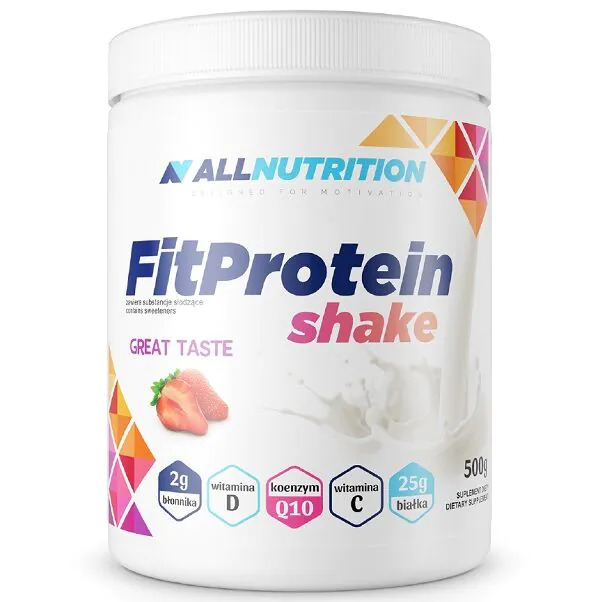 Allnutrition Fit proteinski šejk od jagode u prahu