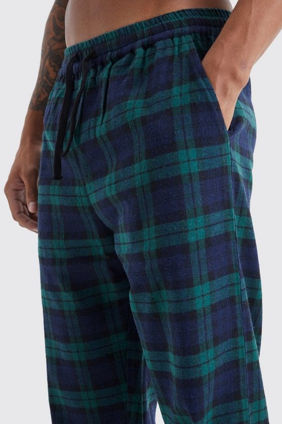 Karierte Loungewear-Hose